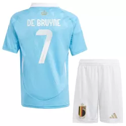 Levné Dětský Fotbalový Dres Belgie De Bruyne 7 Venkovní ME 2024 Levné Dětský Fotbalový Dres Belgie De Bruyne 7 Venkovní ME 2024