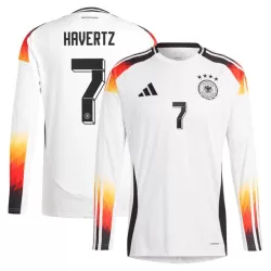 Levné Mužský Fotbalový Dres Německo Kai Havertz 7 Domácí ME 2024 Dlouhý Rukáv Levné Mužský Fotbalový Dres Německo Kai Havertz 7 Domácí ME 2024 Dlouhý Rukáv