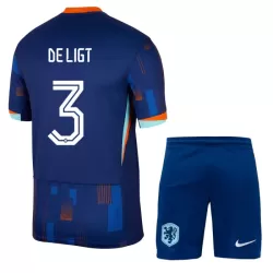 Levné Dětský Fotbalový Dres Nizozemsko De Ligt 3 Venkovní ME 2024 Levné Dětský Fotbalový Dres Nizozemsko De Ligt 3 Venkovní ME 2024