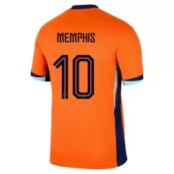 Levné Mužský Fotbalový Dres Nizozemsko Memphis 10 Domácí ME 2024 Levné Mužský Fotbalový Dres Nizozemsko Memphis 10 Domácí ME 2024