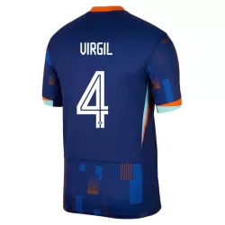 Levné Mužský Fotbalový Dres Nizozemsko Virgil 4 Venkovní ME 2024 Levné Mužský Fotbalový Dres Nizozemsko Virgil 4 Venkovní ME 2024