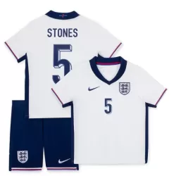 Levné Dětský Fotbalový Dres Anglie Stones Domácí ME 2024 Levné Dětský Fotbalový Dres Anglie Stones Domácí ME 2024