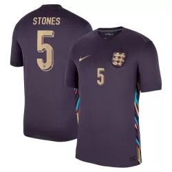Levné Mužský Fotbalový Dres Anglie Stones 5 Venkovní ME 2024 Levné Mužský Fotbalový Dres Anglie Stones 5 Venkovní ME 2024