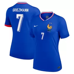 Levné Dámský Fotbalový Dres Francie Griezmann 7 Domácí ME 2024 Levné Dámský Fotbalový Dres Francie Griezmann 7 Domácí ME 2024