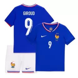 Levné Dětský Fotbalový Dres Francie Giroud 9 Domácí ME 2024 Levné Dětský Fotbalový Dres Francie Giroud 9 Domácí ME 2024