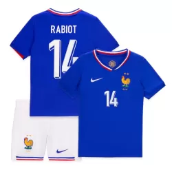 Levné Dětský Fotbalový Dres Francie Rabiot 14 Domácí ME 2024 Levné Dětský Fotbalový Dres Francie Rabiot 14 Domácí ME 2024