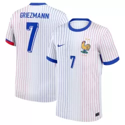 Levné Mužský Fotbalový Dres Francie Griezmann 7 Venkovní ME 2024 Levné Mužský Fotbalový Dres Francie Griezmann 7 Venkovní ME 2024
