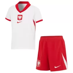 Levné Dětský Fotbalový Dres Polsko Domácí ME 2024 Levné Dětský Fotbalový Dres Polsko Domácí ME 2024