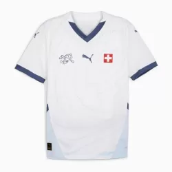 Levné Mužský Fotbalový Dres Švýcarsko Venkovní ME 2024 Levné Mužský Fotbalový Dres Švýcarsko Venkovní ME 2024