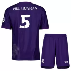 Levné Dětský Fotbalový Dres Real Madrid Bellingham 5 Čtvrtý 2023-24 Levné Dětský Fotbalový Dres Real Madrid Bellingham 5 Čtvrtý 2023-24