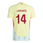 Levné Mužský Fotbalový Dres Španělsko Aymeric Laporte 14 Venkovní ME 2024