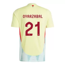 Levné Mužský Fotbalový Dres Španělsko Mikel Oyarzabal 21 Venkovní ME 2024 Levné Mužský Fotbalový Dres Španělsko Mikel Oyarzabal 21 Venkovní ME 2024