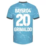 Levné Mužský Fotbalový Dres Bayer 04 Leverkusen Alejandro Grimaldo 20 Alternativní 2023-24