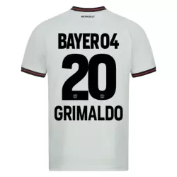 Levné Mužský Fotbalový Dres Bayer 04 Leverkusen Alejandro Grimaldo 20 Venkovní 2023-24