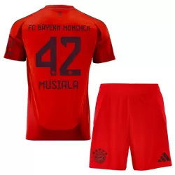 Levné Dětský Fotbalový Dres FC Bayern Mnichov Jamal Musiala 42 Domácí 2024-25 Levné Dětský Fotbalový Dres FC Bayern Mnichov Jamal Musiala 42 Domácí 2024-25