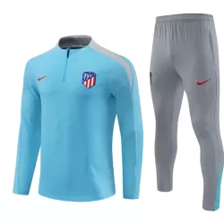 Levné Dětský Atlético Madrid Tréninkové teplákové soupravy Čtvrt-Zip 2024-25 Modrá Levné Dětský Atlético Madrid Tréninkové teplákové soupravy Čtvrt-Zip 2024-25 Modrá