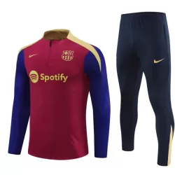 Levné Mužský Barcelona Tréninkové teplákové soupravy Čtvrt-Zip 2024-25 Červená Levné Mužský Barcelona Tréninkové teplákové soupravy Čtvrt-Zip 2024-25 Červená