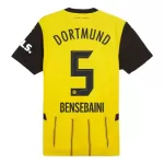 Levné Mužský Fotbalový Dres Borussia Dortmund Bensebaini 5 Domácí 2024-25
