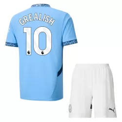 Levné Dětský Fotbalový Dres Manchester City Grealish 10 Domácí 2024-25