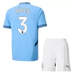 Levné Dětský Fotbalový Dres Manchester City Ruben 3 Domácí 2024-25