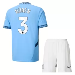 Levné Dětský Fotbalový Dres Manchester City Ruben 3 Domácí 2024-25