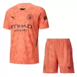 Levné Dětský Fotbalový Dres Manchester City Venkovní Brankářské 2024-25