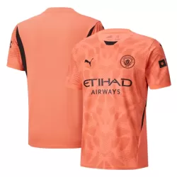 Levné Mužský Fotbalový Dres Manchester City Venkovní Brankářské 2024-25 Levné Mužský Fotbalový Dres Manchester City Venkovní Brankářské 2024-25