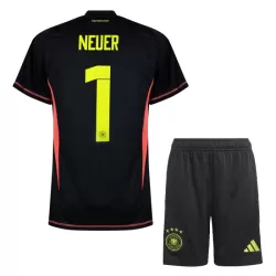 Levné Dětský Fotbalový Dres Německo Manuel Neuer 1 Brankářské Domácí ME 2024 Levné Dětský Fotbalový Dres Německo Manuel Neuer 1 Brankářské Domácí ME 2024