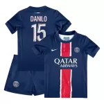 Levné Dětský Fotbalový Dres Paris Saint-Germain Danilo Pereira 15 Domácí 2024-25