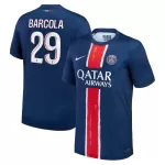 Levné Mužský Fotbalový Dres Paris Saint-Germain Bradley Barcola 29 Domácí 2024-25