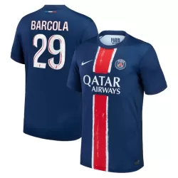 Levné Mužský Fotbalový Dres Paris Saint-Germain Bradley Barcola 29 Domácí 2024-25