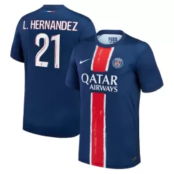 Levné Mužský Fotbalový Dres Paris Saint-Germain Lucas Hernandez 21 Domácí 2024-25