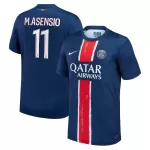 Levné Mužský Fotbalový Dres Paris Saint-Germain Marco Asensio 11 Domácí 2024-25