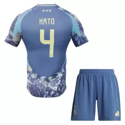 Levné Dětský Fotbalový Dres Ajax Jorrel Hato 4 Venkovní 2024-25 Levné Dětský Fotbalový Dres Ajax Jorrel Hato 4 Venkovní 2024-25