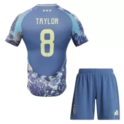 Levné Dětský Fotbalový Dres Ajax Kenneth Taylor 8 Venkovní 2024-25 Levné Dětský Fotbalový Dres Ajax Kenneth Taylor 8 Venkovní 2024-25