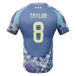 Levné Mužský Fotbalový Dres Ajax Kenneth Taylor 8 Venkovní 2024-25 Levné Mužský Fotbalový Dres Ajax Kenneth Taylor 8 Venkovní 2024-25