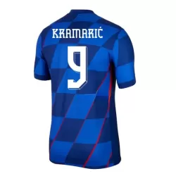 Levné Mužský Fotbalový Dres Chorvatsko Kramaric 9 Venkovní ME 2024 Levné Mužský Fotbalový Dres Chorvatsko Kramaric 9 Venkovní ME 2024