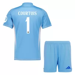 Levné Dětský Fotbalový Dres Real Madrid Courtois 1 Brankářské Domácí 2024-25 Levné Dětský Fotbalový Dres Real Madrid Courtois 1 Brankářské Domácí 2024-25