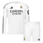 Levné Dětský Fotbalový Dres Real Madrid Domácí 2024-25 Dlouhý Rukáv