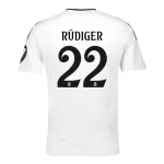 Levné Mužský Fotbalový Dres Real Madrid Rudiger 22 Domácí 2024-25