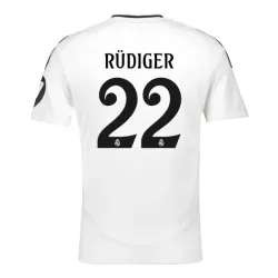Levné Mužský Fotbalový Dres Real Madrid Rudiger 22 Domácí 2024-25 Levné Mužský Fotbalový Dres Real Madrid Rudiger 22 Domácí 2024-25
