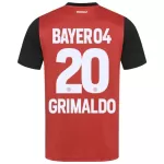 Levné Mužský Fotbalový Dres Bayer 04 Leverkusen Alejandro Grimaldo 20 Domácí 2024-25