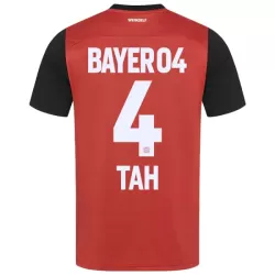 Levné Mužský Fotbalový Dres Bayer 04 Leverkusen Jonathan Tah 4 Domácí 2024-25