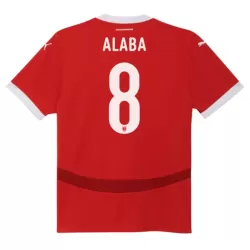 Levné Mužský Fotbalový Dres Rakousko Alaba 8 Domácí ME 2024 Levné Mužský Fotbalový Dres Rakousko Alaba 8 Domácí ME 2024