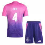 Levné Dětský Fotbalový Dres Německo Tah 4 Venkovní ME 2024