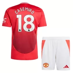 Levné Dětský Fotbalový Dres Manchester United Casemiro 18 Domácí 2024-25 Levné Dětský Fotbalový Dres Manchester United Casemiro 18 Domácí 2024-25