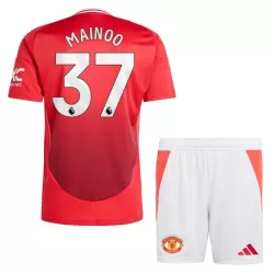 Levné Dětský Fotbalový Dres Manchester United Mainoo 37 Domácí 2024-25 Levné Dětský Fotbalový Dres Manchester United Mainoo 37 Domácí 2024-25