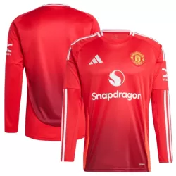 Levné Mužský Fotbalový Dres Manchester United Domácí 2024-25 Dlouhý Rukáv Levné Mužský Fotbalový Dres Manchester United Domácí 2024-25 Dlouhý Rukáv