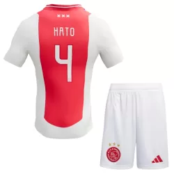 Levné Dětský Fotbalový Dres Ajax Jorrel Hato 4 Domácí 2024-25 Levné Dětský Fotbalový Dres Ajax Jorrel Hato 4 Domácí 2024-25