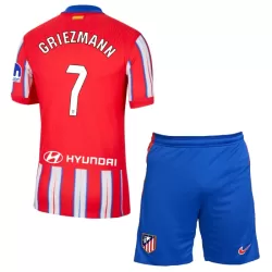 Levné Dětský Fotbalový Dres Atlético Madrid Griezmann 7 Domácí 2024-25 Levné Dětský Fotbalový Dres Atlético Madrid Griezmann 7 Domácí 2024-25
